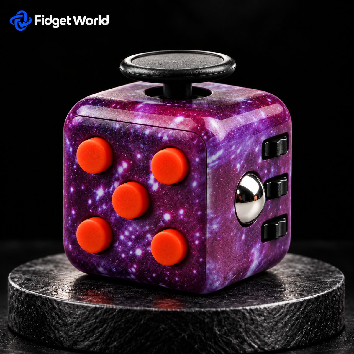 6-in-1 Fidget Cube | ABS PLASTIC