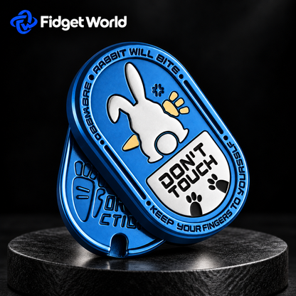 Rabbit Fidget Slider | Stainless Steel