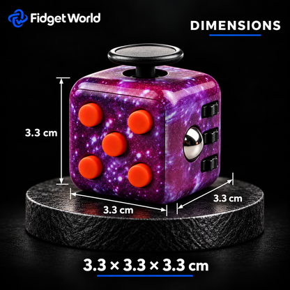 6-in-1 Fidget Cube | ABS PLASTIC