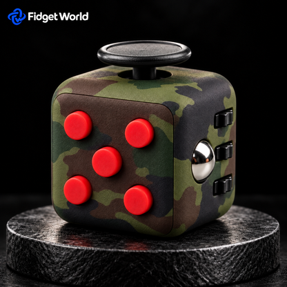 6-in-1 Fidget Cube | ABS PLASTIC