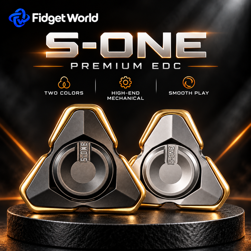 S-One Fidget Spinner | Stainless Steel