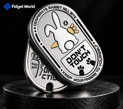 Rabbit Fidget Slider | Stainless Steel