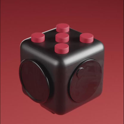 6-in-1 Fidget Cube | ABS PLASTIC